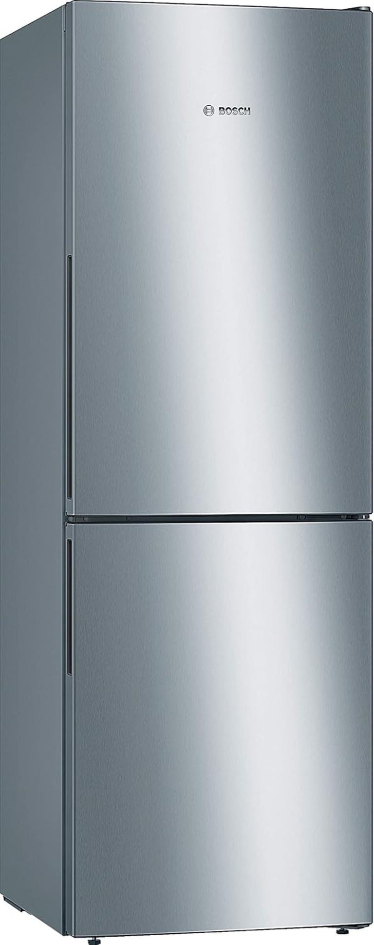 Bosch KGV33VLEAS Kühlschrank, Gefrierschrank, Niedrig, Freistehend, 288 L – Kalt Gebrüht – L 60 Cm X H 176 Cm – Edelstahl