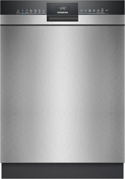 Siemens SN43ES22AE, Iq300 Smarter Geschirrspüler, Unterbau-Spülmaschine, 60 Cm, Made in Germany, Besteckkorb, Automatische Türöffnung, Dreifach Rackmatic, Besonders Leise, Variospeed, Aquastop