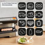 Moulinex Optigrill 4In1 XL, Elektrogrill, Grill Und Ofen in Einem Gerät, Volle Mahlzeit, Kapazität 6-8 Personen, Kochanzeige, 12 Automatische Programme, Antihaftplatten, GI784D