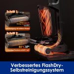 Tineco Floor One S7 Stretch Ultra Waschsauger | Akku-Nass-Trockensauger mit 180° Lay-Flat & 85°C FlashDry – Bild 3