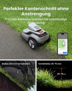 TerraMow V600 Mähroboter mit Garage, Tri-AI Vision-Navigation und automatischer Kartierung für Rasenflächen bis 600 m² – Bild 5