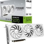 ASUS Prime GeForce RTX 5070 White OC Edition 12GB GDDR7 Grafikkarte (PRIME-RTX5070-O12G-WHITE)