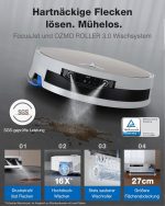 ECOVACS Deebot X12 Serie Saug- und Wischroboter mit FocusJet Fleckenvorlösung, OZMO Roller 3.0 und AIVI 3D 4.0 Hinderniserkennung – Bild 2
