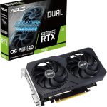 ASUS Dual GeForce RTX 3050 V2 OC Edition 8GB GDDR6 | DUAL-RTX3050-O8G-V2 | Ampere | Axial-Tech Kühlung