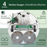 iRobot Roomba Combo 405 Saug- und Wischroboter mit AutoWash-Station, 7.000 Pa Saugkraft und SmartScrub-Technologie – Bild 3