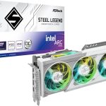 ASRock Intel Arc B580 Steel Legend OC 12GB | B580 SL 12GO | 12GB GDDR6 | Battlemage | 1440p Gaming