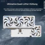 ASUS ROG Astral GeForce RTX 5080 16GB GDDR7 White OC Edition | ROG-ASTRAL-RTX5080-O16G-WHITE | Blackwell | Whiteout Build – Bild 2