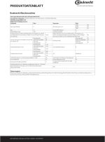 Bauknecht WAM Waschmaschine Frontlader | 8kg / 9kg, 1400 U/Min, Inverter, Antiflecken, Klasse A - Image 12