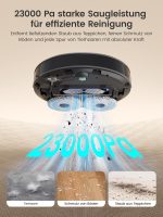 Lefant M3 Serie Saug- und Wischroboter mit dToF LiDAR-Navigation, automatischer Reinigungsstation und intelligenter Hinderniserkennung – Bild 5