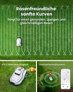 TerraMow V600 Mähroboter mit Garage, Tri-AI Vision-Navigation und automatischer Kartierung für Rasenflächen bis 600 m² – Bild 8
