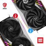 MSI GeForce RTX 4080 16GB Gaming X Trio Grafikkarte (4719072965440) – Bild 3