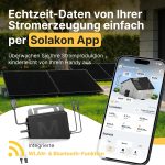 Solakon 900W Balkonkraftwerk-Serie – Komplette Solaranlage mit 800W Wechselrichter & bifazialen Modulen – Bild 2