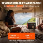 Jackery Explorer 2000 v2 Tragbare Powerstation – 2042Wh LiFePO4 Solargenerator (2200W Ausgangsleistung) – Bild 2