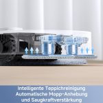 Mova E30 und E40 Ultra Serie Saug- und Wischroboter mit fortschrittlicher Saugkraft, RoboSwing/MaxiReach-Technologie und All-in-One-Reinigungsstation – Bild 8