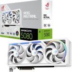 ASUS ROG Astral GeForce RTX 5080 16GB GDDR7 White OC Edition | ROG-ASTRAL-RTX5080-O16G-WHITE | Blackwell | Whiteout Build