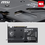 MSI GeForce RTX 5060 Ti 8G Serie | VENTUS 2X OC PLUS & GAMING TRIO OC | 8GB GDDR7 | PCIe 5.0 – Bild 6