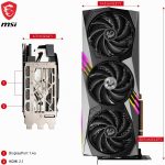 MSI GeForce RTX 4080 16GB Gaming X Trio Grafikkarte (4719072965440) – Bild 7