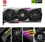 MSI GeForce RTX 4080 16GB Gaming X Trio Grafikkarte (4719072965440) – Bild 2