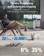 ECOVACS Deebot X12 Serie Saug- und Wischroboter mit FocusJet Fleckenvorlösung, OZMO Roller 3.0 und AIVI 3D 4.0 Hinderniserkennung – Bild 4