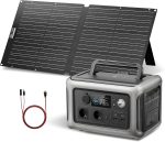 ALLPOWERS R600 Tragbare Solar-Generator-Serie – 299Wh LiFePO4 Powerstation mit 100W Solarpanel-Set