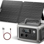 ALLPOWERS R600 Tragbare Solar-Generator-Serie – 299Wh LiFePO4 Powerstation mit 100W Solarpanel-Set