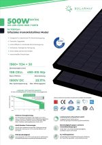 Solarway Hochleistungs-Bifazial-Solarpanel-Serie – N-Type-Technologie (460W & 500W) – Bild 7