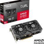 ASUS Radeon RX 7600 & AI PRO Grafikkarte | 8GB & 32GB GDDR6 | PCIe Dual & Blower Design