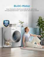 Midea V3 Frontlader Waschmaschine | 8kg - 10kg | 1400 U/Min | Dampffunktion | Klasse A-10% – Bild 8
