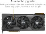 ASUS TUF Gaming AMD Radeon RX 7900 XTX OC Edition 24GB GDDR6 | TUF-RX7900XTX-O24G-GAMING | 3.63-Slot | 4K & 8K Gaming – Bild 3