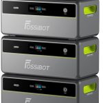 Fossibot FBP1200 Balkonkraftwerk Mit Speicher All-In-One, 1,98Kwh LFP Akku, MPPT 2000W Solareingang, 1200W AC, Mikroinverter, 6500 Ladezyklen, 125 Erweiterbarer Stromspeicher Powerstation, Plug&Play
