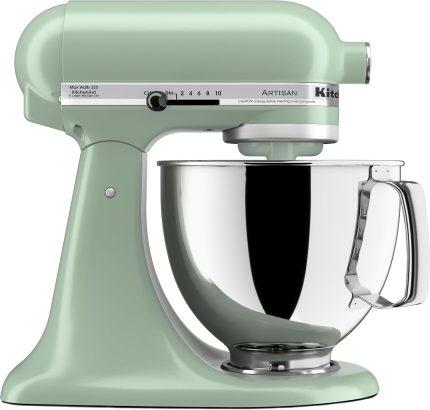 Kitchenaid Artisan Series KSM150PS Standmixer Mit Kippkopf, 5 L, Eisblau