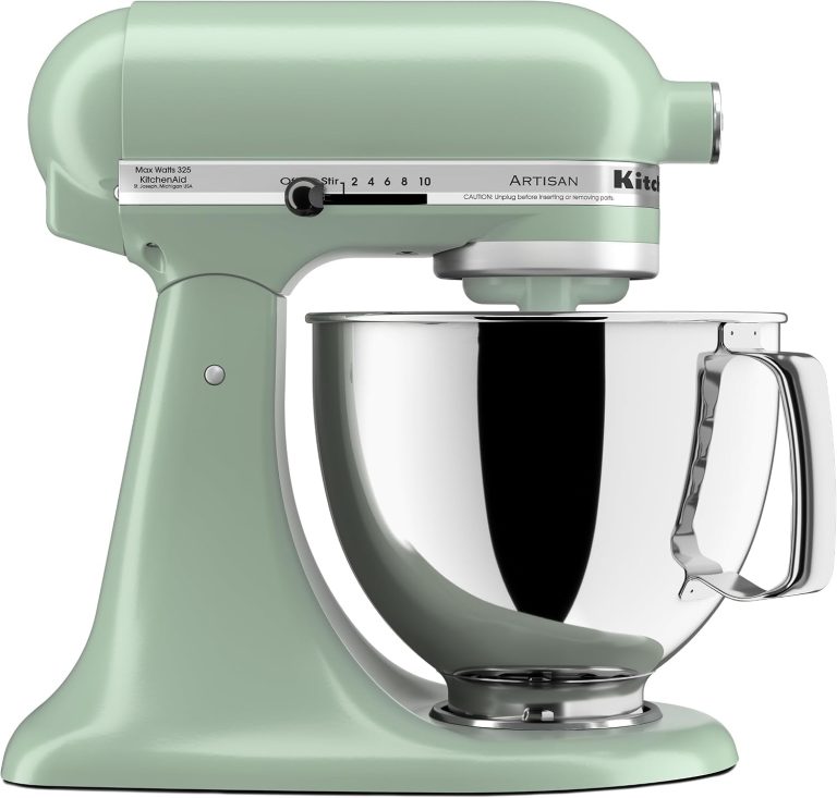Kitchenaid Artisan Series KSM150PS Standmixer Mit Kippkopf, 5 L, Eisblau