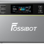 Fossibot FBP1200 Balkonkraftwerk Mit Speicher All-In-One, 1,98Kwh LFP Akku, MPPT 2000W Solareingang, 1200W AC, Mikroinverter, 6500 Ladezyklen, 125 Erweiterbarer Stromspeicher Powerstation, Plug&Play