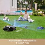 MOVA LiDAX Ultra Mähroboter mit 3D-LiDAR & KI-Vision, kabelloser Kartierung und Kantenmähfunktion für komplexe Gärten – Bild 4