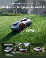Segway Navimow i210 LiDAR Pro Serie Mähroboter mit KI-gestützter Tri-Fusions-Navigation und VisionFence-Hinderniserkennung – Bild 4