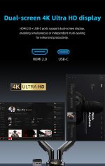 Waypondev BY53 Intel Alder Lake N150 Mini Computer, Windows 11 Pro Mini PC, LPDDR5 RAM, Supports Dual 4K Display, Wifi5/Bt5 Gbe for Office Home Theater Gaming (12GB RAM + 256G SSD)