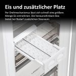 Haier Gefrierschrank Mit Abtauautomatik Und Eiswürfelbereiter I Instaswitch H4F272WDH1 I Total No Frost Tiefkühlschrank, 276 L Kapazität I Eisschrank Auch Als Kühlschrank Nutzbar I Freezer Mit Wi-Fi