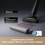 DREAME T12 Pro-A Nass- Und Trockensauger, Ultraschlanke 9,85 Cm, 25.000 Pa Saugkraft, Heißwäsche Bei 95 °C Selbstreinigung, Trocknung Durch Heißluft Bei 95 °C, Kein Verheddern, Streifenfreie Reinigung