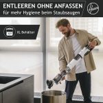 Hoover HFX Akku Staubsauger Mit LED, Bis 60Min Saugen I Staubsauger Kabellos Mit Corner Genie™ Zum Reinigen Von Ecken & Kanten I Mit Anti-Twist Gegen Verheddern Eingesaugter Haare [HFX20H]