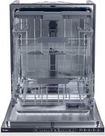 Haier Washlens plus Series 2 Einbau-Geschirrspüler 60 Cm I Vollintegrierte Spülmaschine I 14 Maßgedecke I 3. Korb Für Besteck I Autodoor I Aquastop I XI 4B2E1B-84