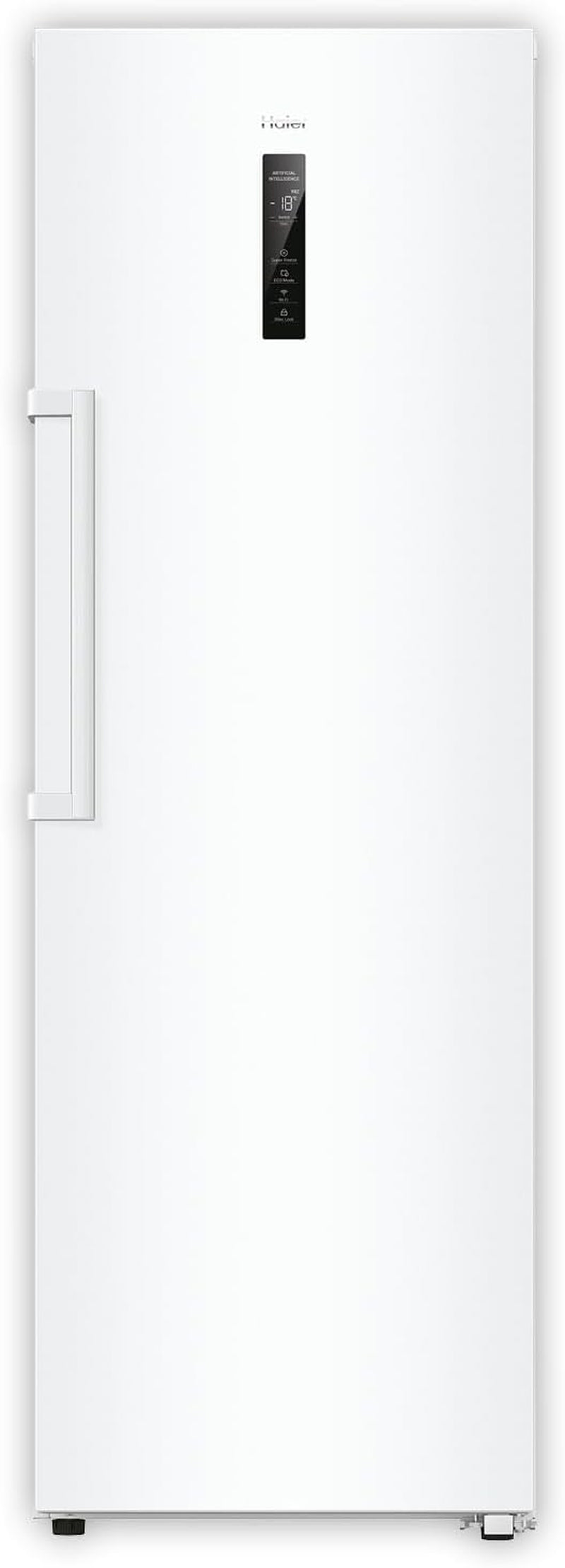 Haier Gefrierschrank Mit Abtauautomatik Und Eiswürfelbereiter I Instaswitch H4F272WDH1 I Total No Frost Tiefkühlschrank, 276 L Kapazität I Eisschrank Auch Als Kühlschrank Nutzbar I Freezer Mit Wi-Fi