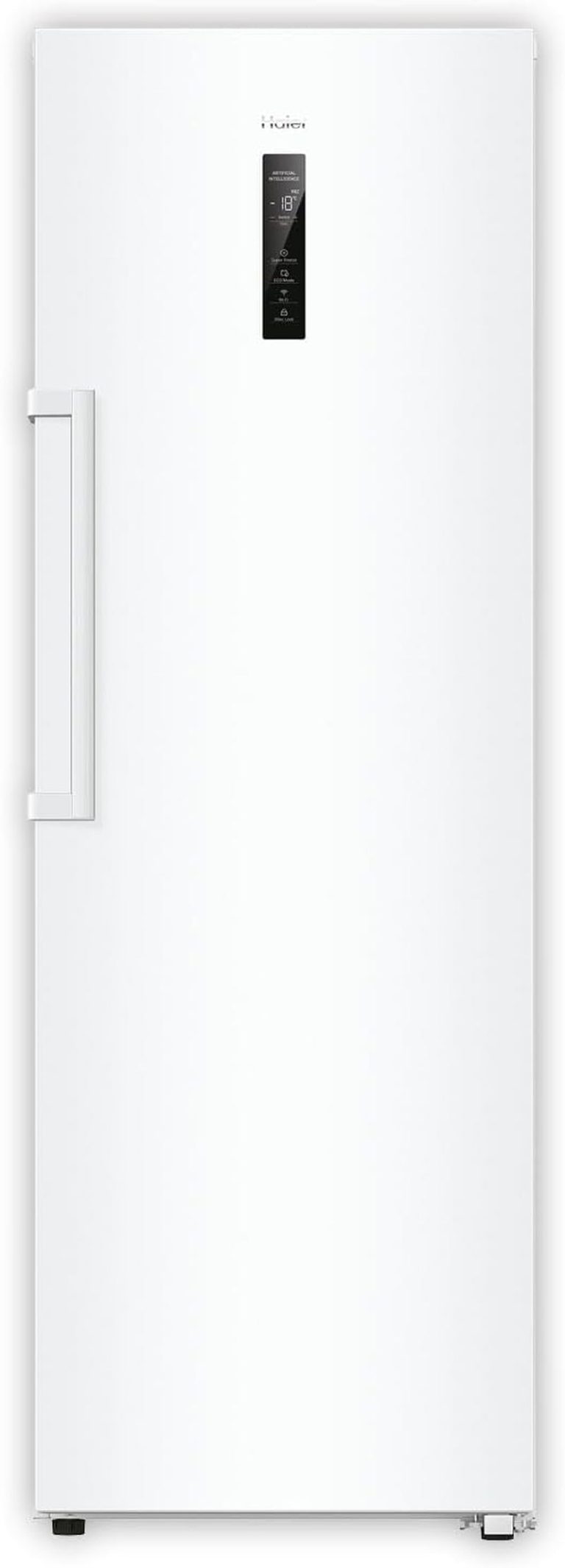 Haier Gefrierschrank Mit Abtauautomatik Und Eiswürfelbereiter I Instaswitch H4F272WDH1 I Total No Frost Tiefkühlschrank, 276 L Kapazität I Eisschrank Auch Als Kühlschrank Nutzbar I Freezer Mit Wi-Fi