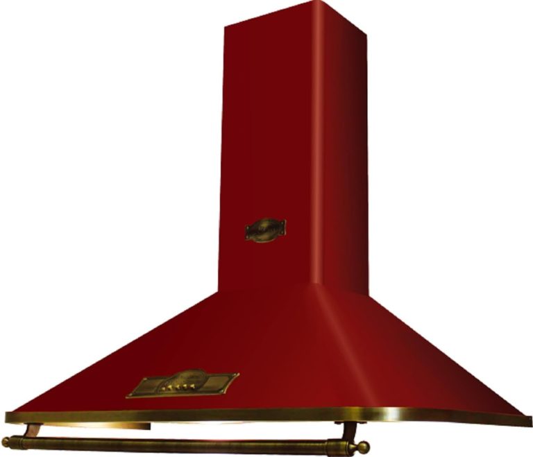 Kaiser Empire a 6315 Rotemeco Exklusive Designer Retro Dunstabzugshaube 60 Cm Bordeaux • Kamin Wandhaube Energieklasse a • Abzugshaube Abluft/Umluft • 910M³/H Wandmontage Haube Inkl. Aktivkohlefilter