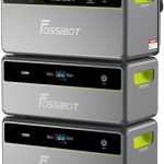 Fossibot FBP1200 Balkonkraftwerk Mit Speicher All-In-One, 1,98Kwh LFP Akku, MPPT 2000W Solareingang, 1200W AC, Mikroinverter, 6500 Ladezyklen, 125 Erweiterbarer Stromspeicher Powerstation, Plug&Play