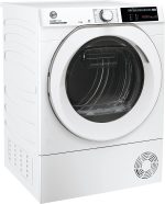 Hoover H-DRY 500 NDE H8A2TCEXS-S Wärmepumpentrockner I 8 Kg I Wifi + Bluetooth I Aquavision, Schuhgestell