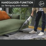 Hoover HFX Akku Staubsauger Mit LED, Bis 60Min Saugen I Staubsauger Kabellos Mit Corner Genie™ Zum Reinigen Von Ecken & Kanten I Mit Anti-Twist Gegen Verheddern Eingesaugter Haare [HFX20H]