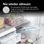 Haier Gefrierschrank Mit Abtauautomatik Und Eiswürfelbereiter I Instaswitch H4F272WDH1 I Total No Frost Tiefkühlschrank, 276 L Kapazität I Eisschrank Auch Als Kühlschrank Nutzbar I Freezer Mit Wi-Fi