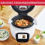 Moulinex Cookeo Touch Multicooker, Intelligent, Hochdruck Touch Weiß