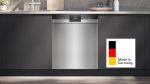 Siemens SN43ES22AE, Iq300 Smarter Geschirrspüler, Unterbau-Spülmaschine, 60 Cm, Made in Germany, Besteckkorb, Automatische Türöffnung, Dreifach Rackmatic, Besonders Leise, Variospeed, Aquastop