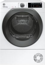 Hoover H-DRY 500 NDE H8A2TCEXS-S Wärmepumpentrockner I 8 Kg I Wifi + Bluetooth I Aquavision, Schuhgestell